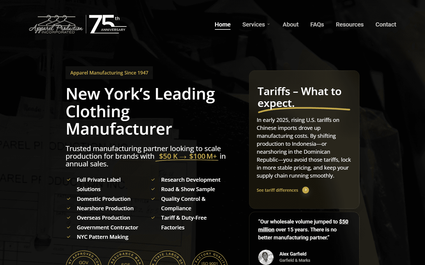 Cut and Sew Clothing Manufacturers: 2026 Factory Shortlist official website comparison preview