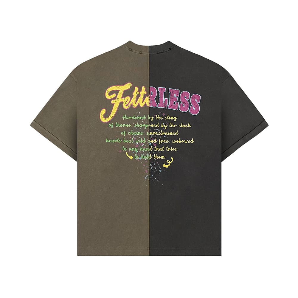 Patchwork Graphic T-Shirt sample view 3