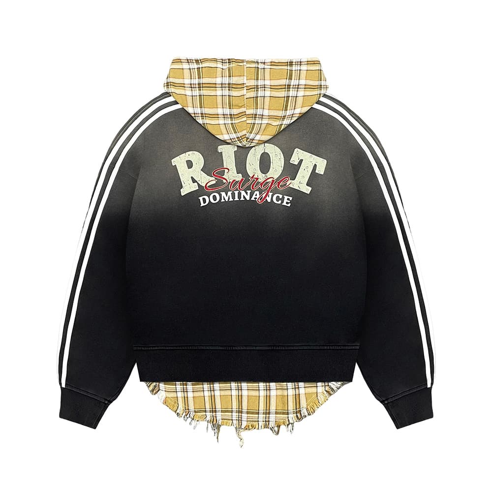 Layered Graphic Hoodie sample view 3
