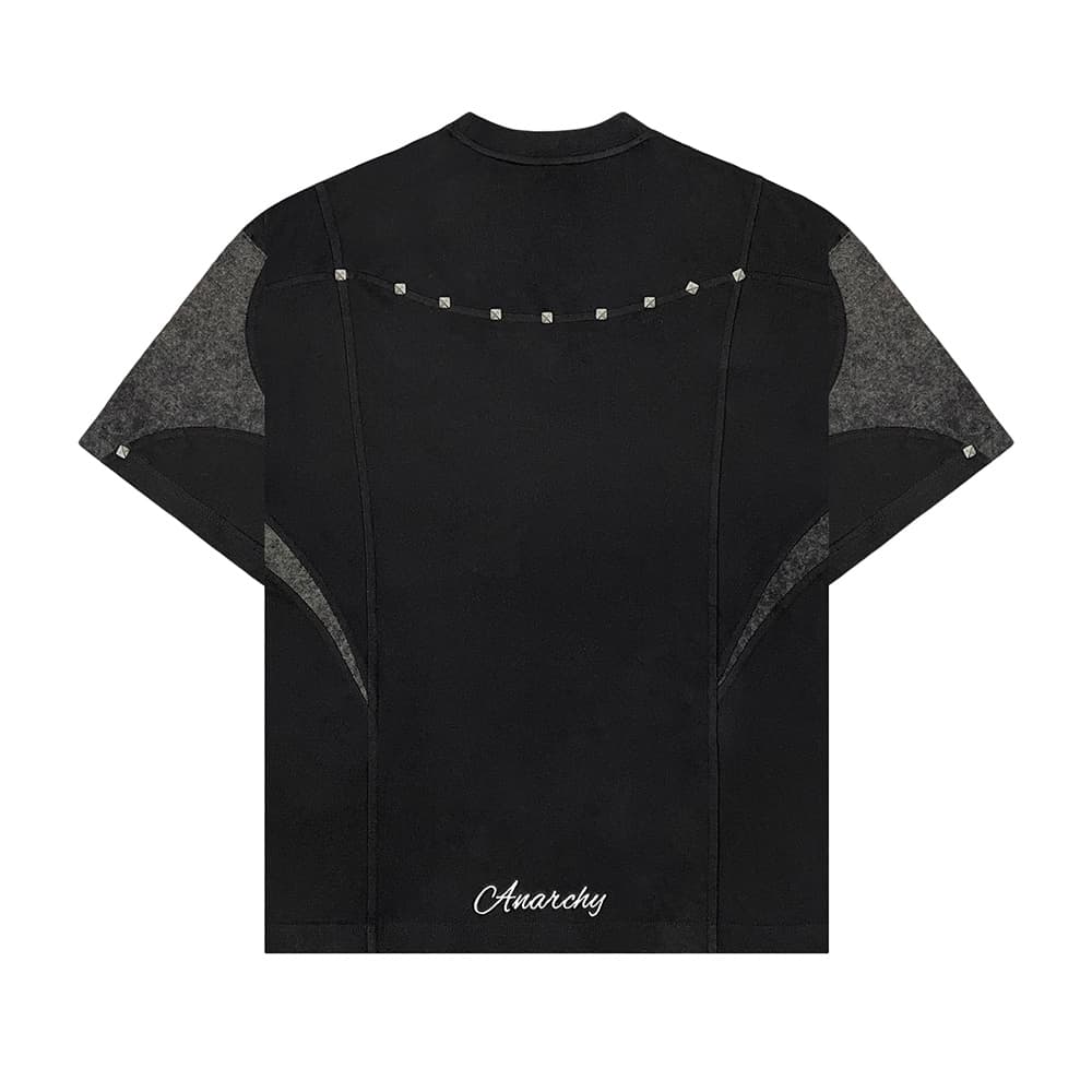 Black Outlaw Graphic T-Shirt sample view 3