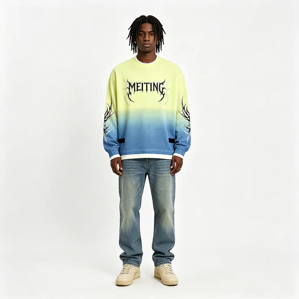 Gradient Crewneck Sweatshirt main sample