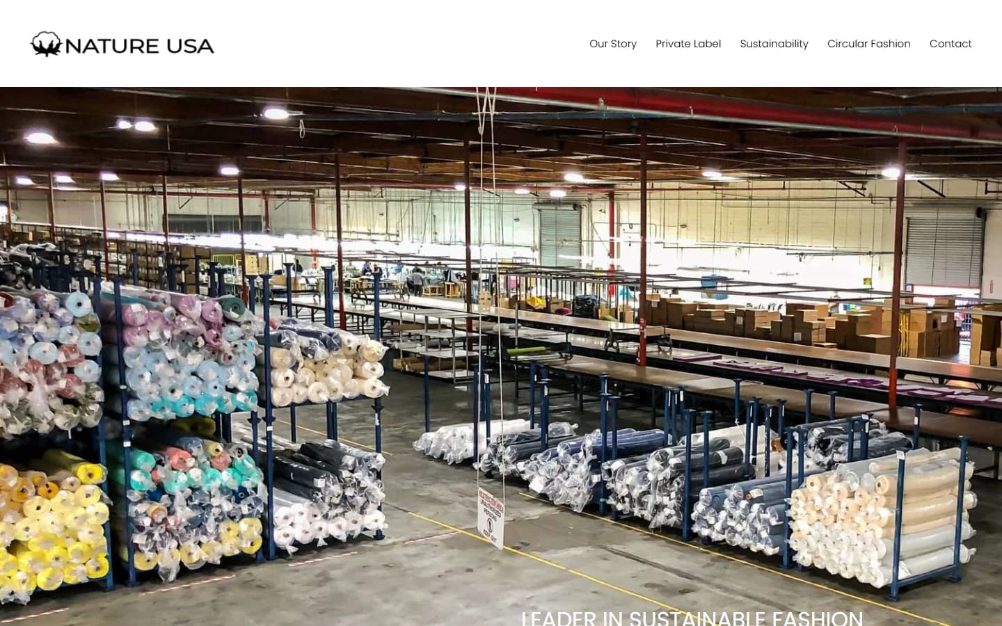 Nature USA official homepage screenshot